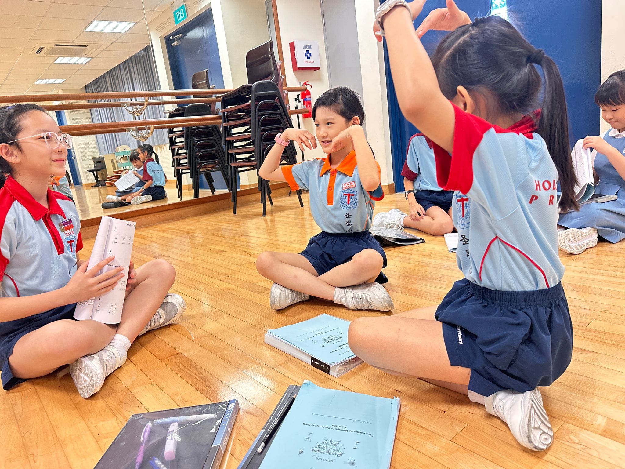 Growing Together Through Mentorship - Senior choir members guided and encouraged their junior peers, sharing vocal techniques, performance skills and rehearsal practices. Through peer mentoring, they fostered confidence, teamwork and a strong sense of belonging within the choir.